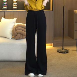 子早春漂亮长裤 洋气休闲裤 7443 子小众炸街高级感女装 女士裤