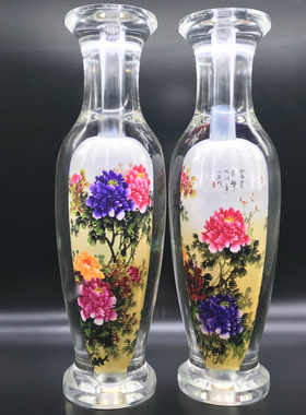 诚信内画花瓶家居摆件婚庆鼻烟壶