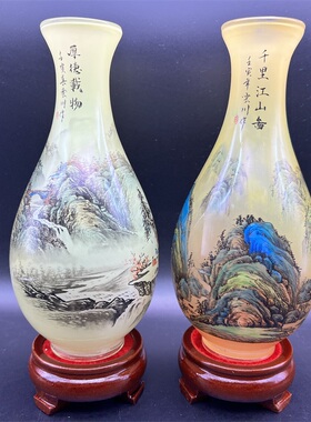 内画瓶诚信内画中国风特色摆件