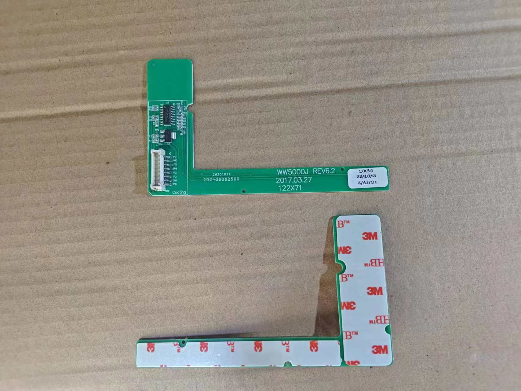 三星滚筒洗衣机WD80J6413AW DC9201788F显示板WW5000J按键触摸条