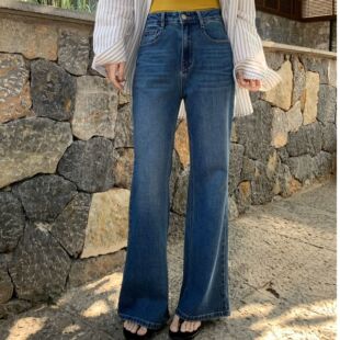 复古休闲牛仔裤 SNNCC自制 原创高级气质百搭神裤 卷王裤 升级版