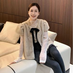 SUNCC自制 雪国精灵 气质氛围百搭千金韩系慵懒时尚高级毛毛外套