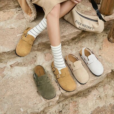 澳洲TASMANAUS博肯牛皮凉拖鞋