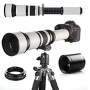 650 1300mm超长焦变焦望远单反手动镜头探月拍鸟摄影风景国产相机