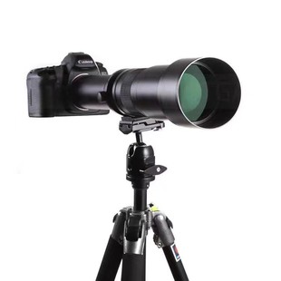 650-1300mmF8-F16国产手动镜头长焦变焦望远单反探月拍鸟风景相机