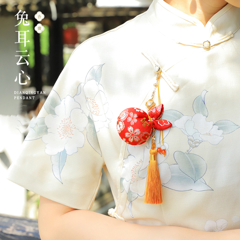 旗袍压襟古风汉服配饰小香包
