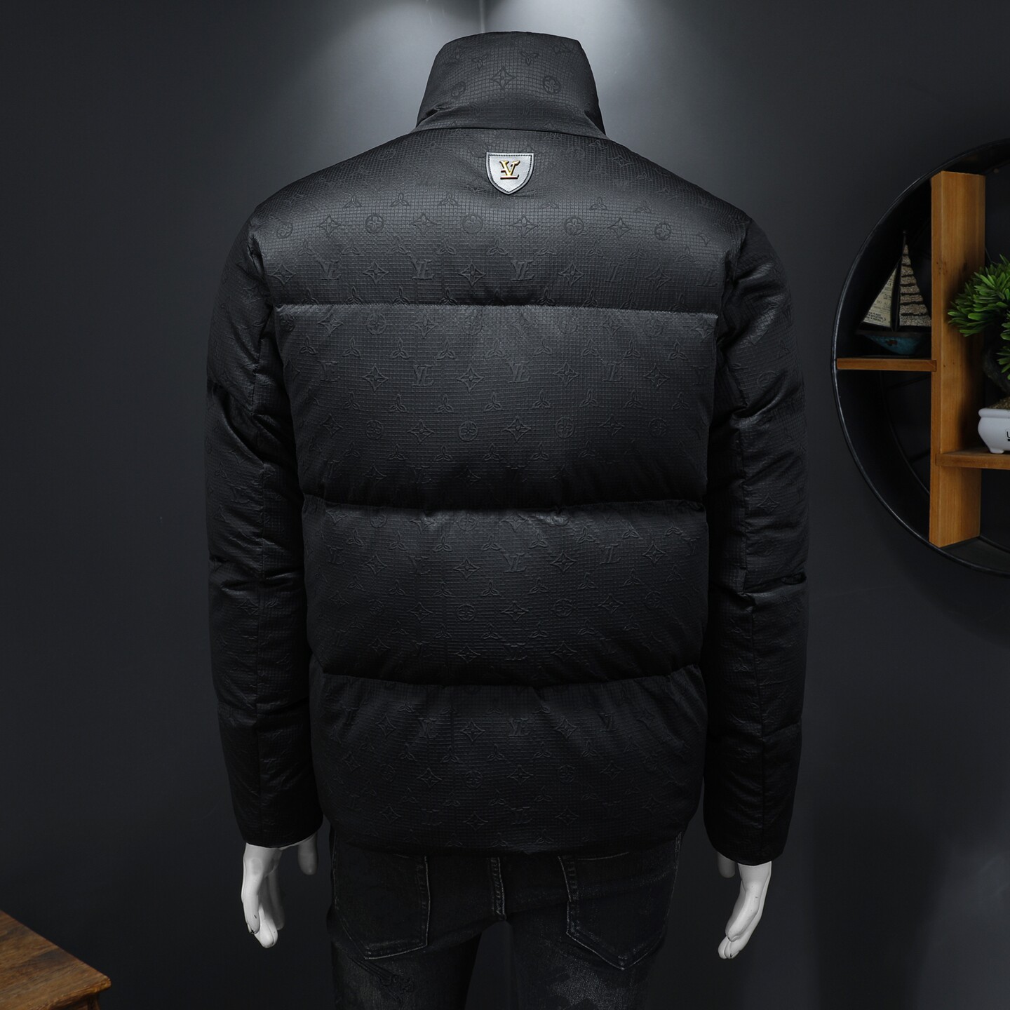 2025秋冬装90%绒立领羽绒服男钱塘6006-5315-P330假模图,男装羽绒服,钱塘6006(原3029)