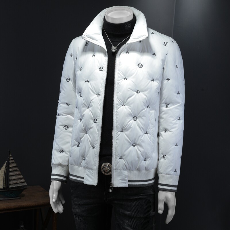 2025秋冬装新款90绒刺绣立领羽绒服男钱塘6006-7788-P310假模图,男装羽绒服,钱塘6006(原3029)