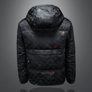2025秋冬装90%绒连帽羽绒服男 钱塘6006-5527-P350 镂空图图片