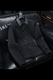 2025冬装90绒落肩宽松型拼皮中长款羽绒服男6006-7201-P300沙发图，男装羽绒服，钱塘6006(原3029)