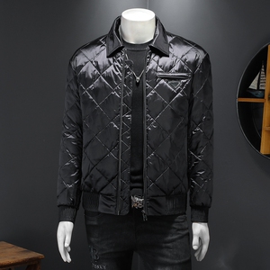 2021秋冬季新款翻领轻薄羽绒服男 钱塘3029-00107-P265 假模图片