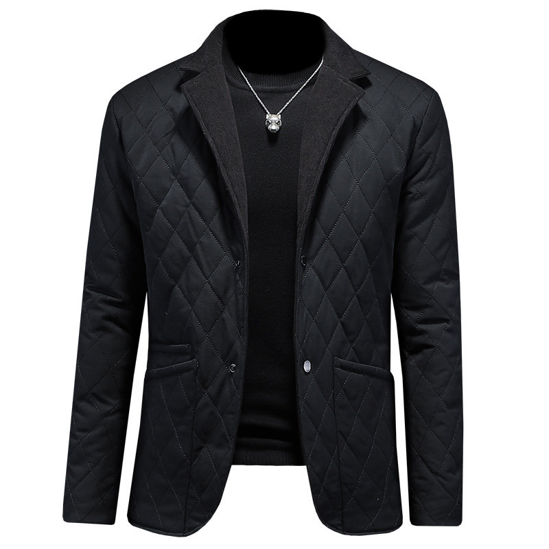 2025秋冬装新款90绒小西装羽绒服男加厚钱塘6006-7212-P290假模,男装西服套装,钱塘6006(原3029)