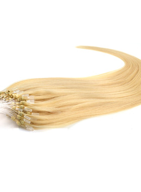 真人发接发鱼线发Loop human Hair extensions #60 24inch 140g