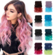 hairpiece Clip 假发接发片彩虹渐变色Rainbow hair extension