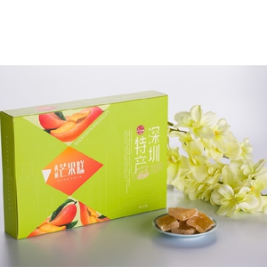 包邮深港人家西丽芒果糕338G礼盒深圳广东特产传统糕点送礼
