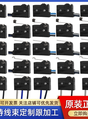 ZIPPY SW大电流5A消防电动工具叉车手柄电梯抱闸IP67防水微动开关