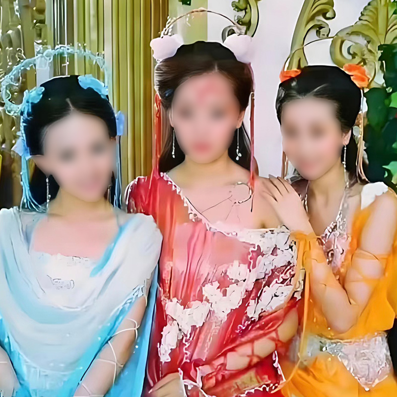 仙侠女装演出服欢天喜地七仙女影视同款古装古风仙女摄影公主汉服