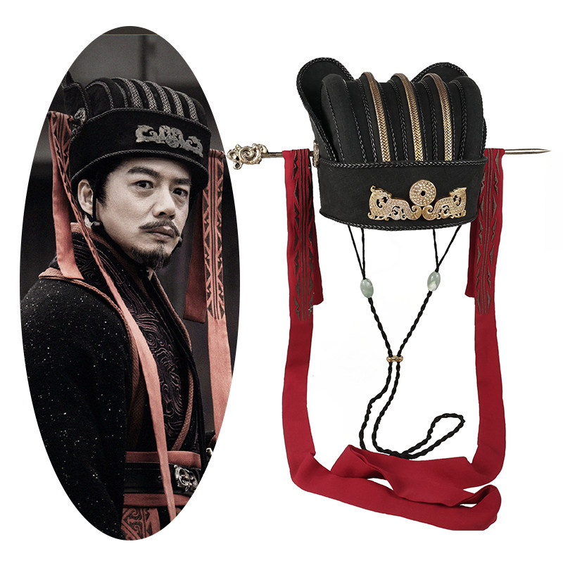 影视剧大秦赋秦朝丞相官帽春秋战国时期三国臣子官服汉朝大臣影视