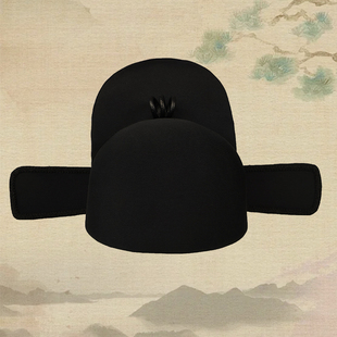 明制翼善冠古风汉服乌纱帽新郎金花官花帽状元郎簪花探花郎进士帽