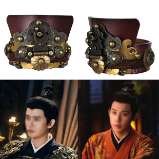 古风皇子公子王爷战袍古装影视剧将军束发发冠配饰发饰演出道具