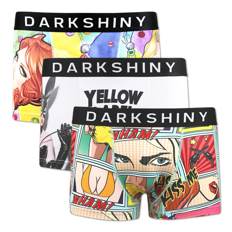 【三条组合】日本潮牌成人趣味性感沙滩女郎比基尼组男士内裤