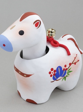 日本限定 野泽民间艺术 中川政七 × 会津张子 乡土玩具 缘起 马