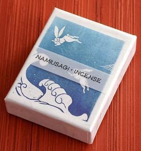 日本进口 香彩堂 和风线香 HANGA 高级线香 【海波兔】