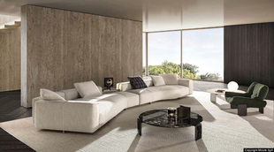 伊夫沙发|MINOTTI||严谨与曲折、形式与功能的结合