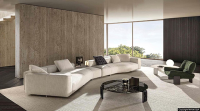 伊夫沙发|MINOTTI||严谨与曲折、形式与功能的结合