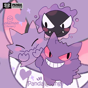 精灵宝可梦联名t恤卡通动漫画神奇宝贝耿鬼周边学生情侣装 卫衣潮