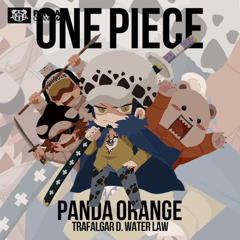 草帽团联名t恤卡通动漫画特拉法尔加罗周边学生日系情侣装卫衣潮