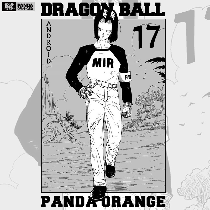 超级七龙珠卡通动漫游戏周边衣服人造人17号拉彼斯学生短袖情侣装