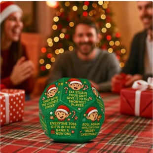 跨境Hilarious Christmas Gift Exchange Party GameDice圣诞骰子