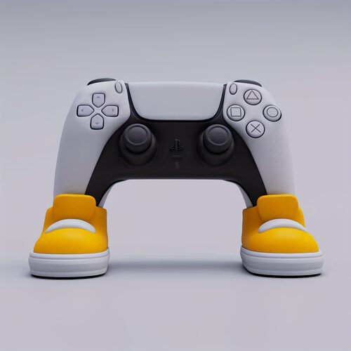 跨境 Game Controller Fun Stand 游戏手柄趣味支架-多彩鞋形支架