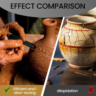 陶器修剪工具双头粘土雕塑工具Pottery trimming tools亚马逊新款