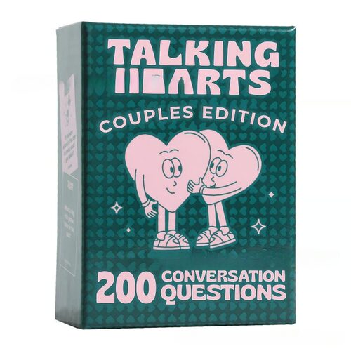 英文 Talking hearts couples edition 用心交谈会说话的情侣版卡