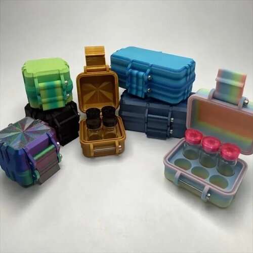 独立站新款 Peptide Storage Box 3ml旅行收纳盒TRT胰岛素肽实用