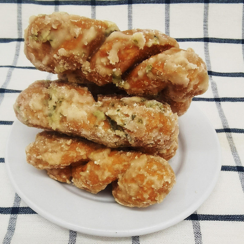 香葱蒜蓉枝闽南厦门特产茶点传统手工功香酥大麻花油赞子潮汕油索