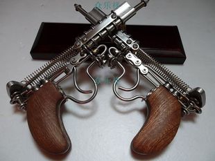 精美80后儿时回忆怀旧玩具火柴枪链枪链条枪洋火枪儿童玩具弹弓