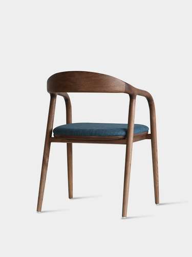 Дизайнерский минималистичный современный японский стульчик для кормления из натурального дерева