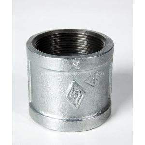 迈克热镀锌玛钢管件 消防燃气管件 迈克内丝管箍内接头外接头直接