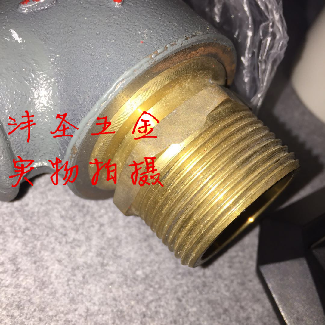 A27H-10微启弹簧式安全阀丝扣口安全阀铁泄压阀DN1525 A27t-10Q