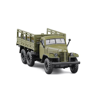 JKM  1:64 军事模型 解放CA30 运输卡车 合金车模仿真模型  摆件