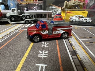 合金车模 Rescue Matchbox火柴盒 消防车Highway
