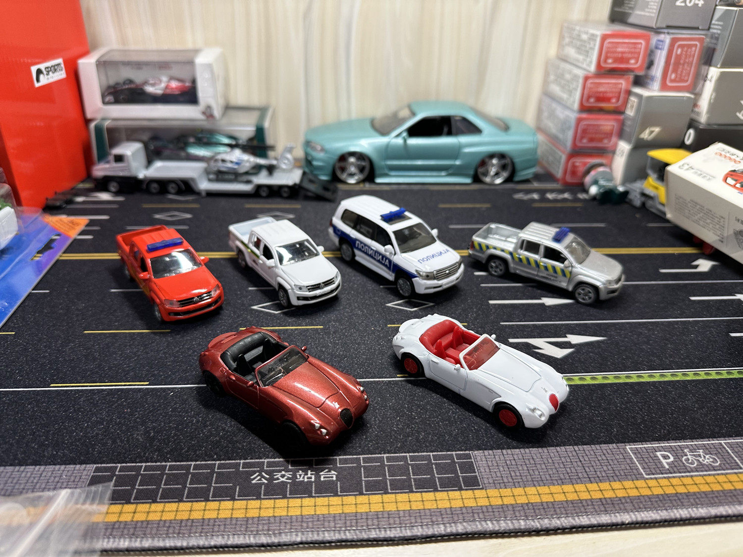 德国 siku 合金车模  绝版 皮卡 陆巡 威兹曼 散货 儿童礼物玩具