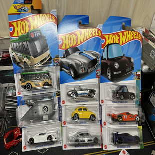 24K小跑车轨道车儿童玩具礼物 2024款 风火轮合金车模 玩具车C4982