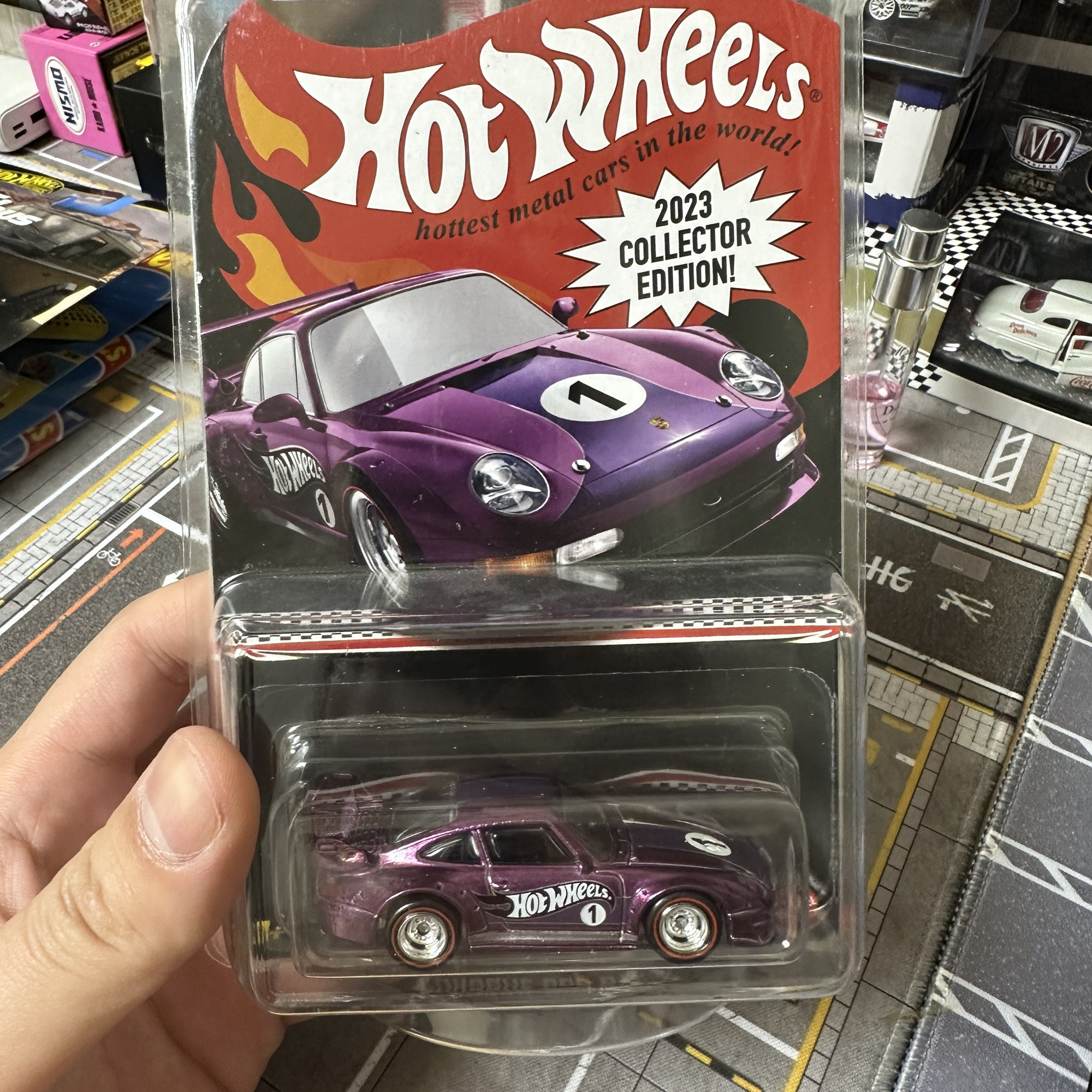 风火轮 hotwheels 合金车模  收藏家系列 保时捷  瓦罐 直线加速