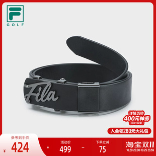 FILA 斐乐官方女子腰带秋简约休闲高尔夫运动自动扣皮带