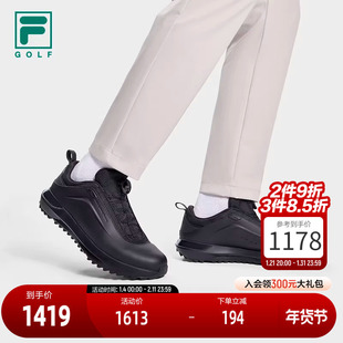 FILA 斐乐官方男鞋AERO POWER软顶高球鞋2025冬新款运动鞋综训鞋