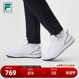 FILA 斐乐官方男鞋GF 1911 Trainer软钉高球鞋2025春季新款综训鞋